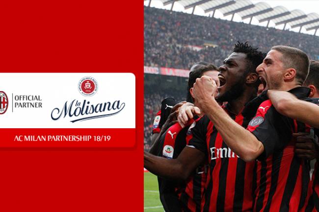 AC Milan suma a La Molisana como nuevo patrocinador