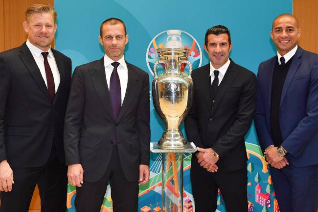 UEFA presentó los embajadores de la EURO 2020