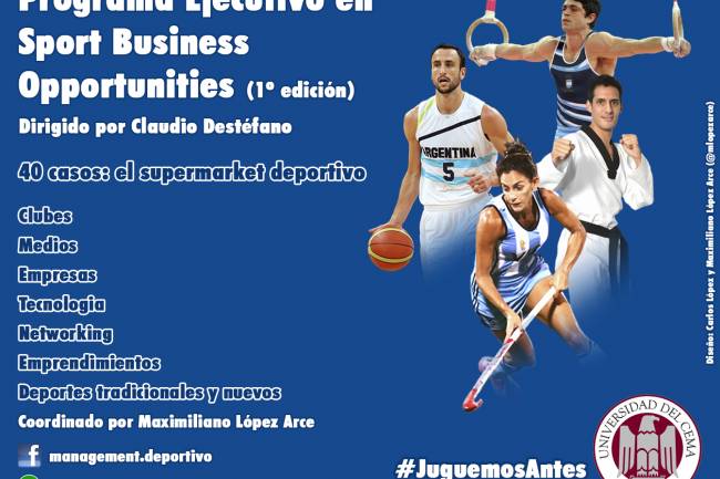 Comienza el Programa Ejecutivo en Sport Business Opportunities UCEMA