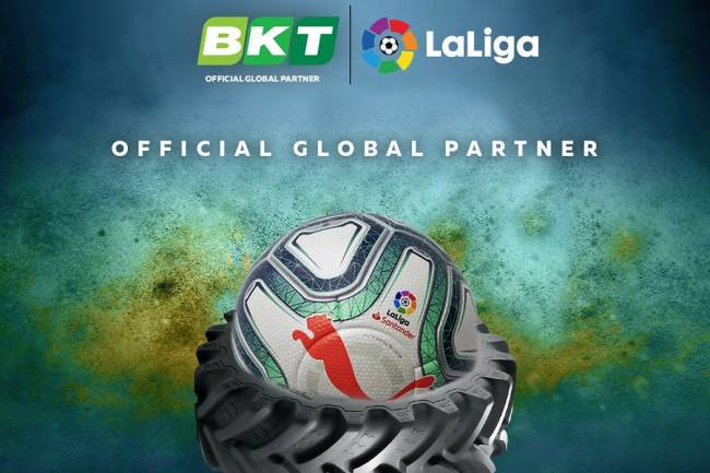 BKT se convierte en patrocinador de LaLiga