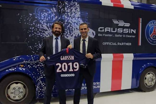 Los jugadores de París Saint-Germain se trasladarán en vehículos sustentables