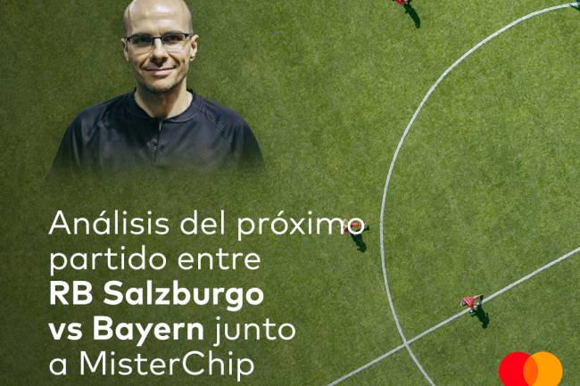 Misterchip palpita el duelo entre FC RB Salzburgo y Bayern Munich