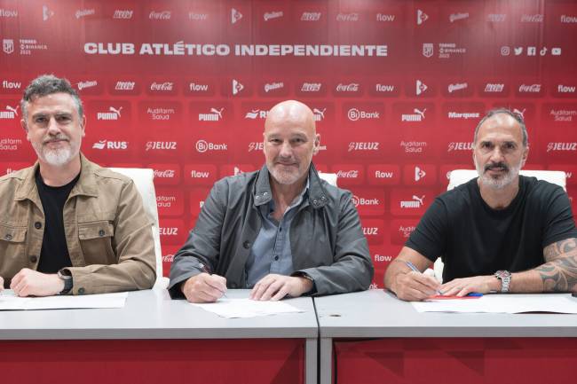Independiente firma un acuerdo comercial con SportClub