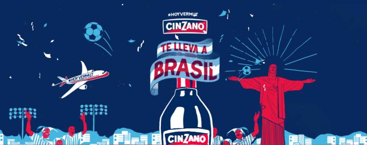 Cinzano sortea dos viajes para la Copa América 2019
