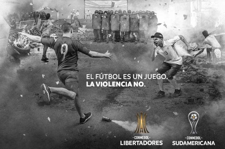 CONMEBOL presentó la campaña “El fútbol es un juego. La violencia NO”