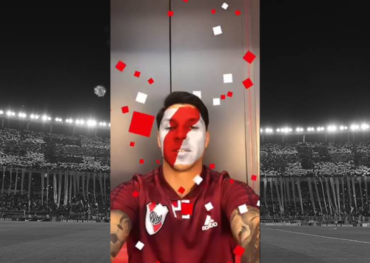 River Plate presenta un filtro exclusivo para Instagram