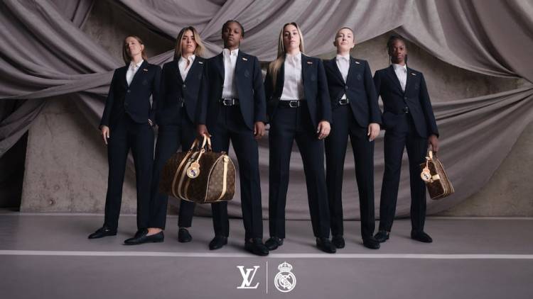Louis Vuitton vistió por primera vez a las jugadoras de Real Madrid femenino