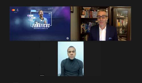 Mastercard y Banco Industrial activaron su patrocinio con UEFA Champions League junto a Dani Alves