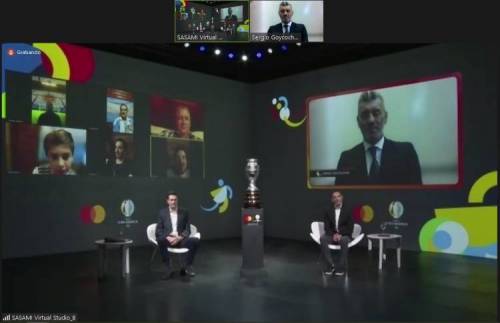 Sergio Goycochea, protagonista de un evento Priceless de Mastercard Argentina