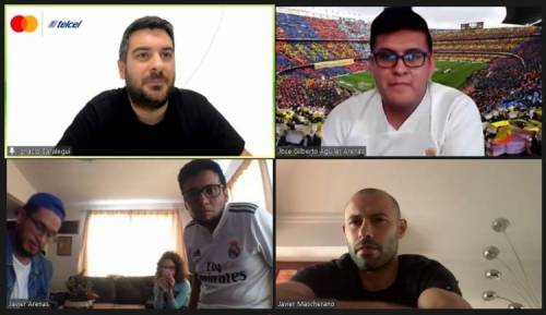 Junto a Mascherano, Telcel y Mastercard crearon una experiencia Priceless