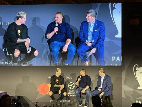 Mastercard activó su patrocinio en UEFA Champions League junto a Roberto Carlos, Luis Figo y José Manuel Pinto