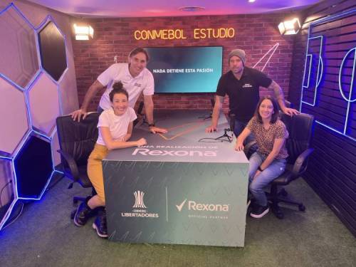 Rexona realizó charlas junto a las Leyendas CONMEBOL