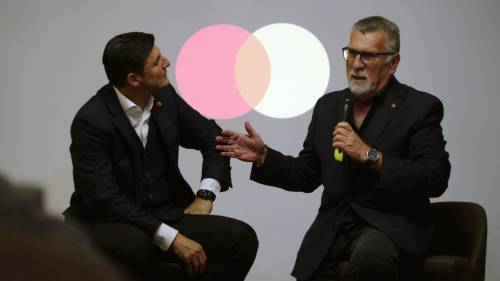 Javier Zanetti sorprendió a invitados de Mastercard