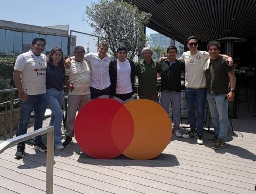 Aldo Corzo sorprendió a los invitados peruanos de Mastercard