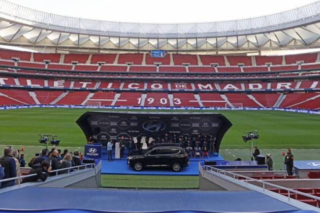 Hyundai activates its sponsorship with Atlético de Madrid