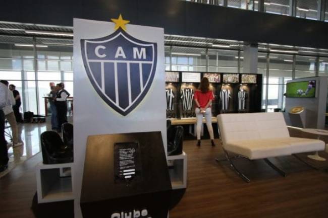 Atlético Mineiro opens its thematic space at the Belo Horizonte airport