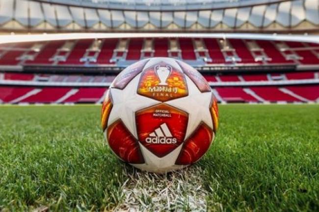 Adidas presents the official ball for the final of the Champions League 2019