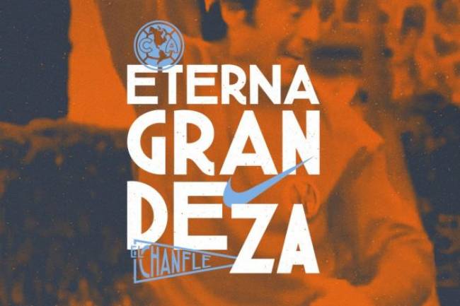 Club América homenajea al Chanfle con una camiseta naranja