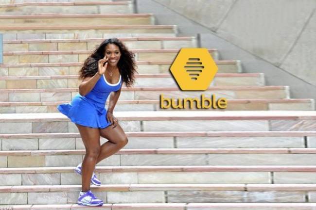 Serena Williams se convierte en embajadora de Bumble