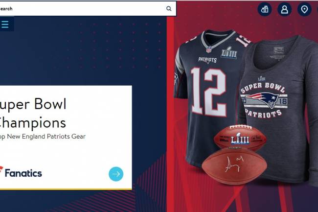 Walmart se asocia con Fanatics para vender productos oficiales en USA