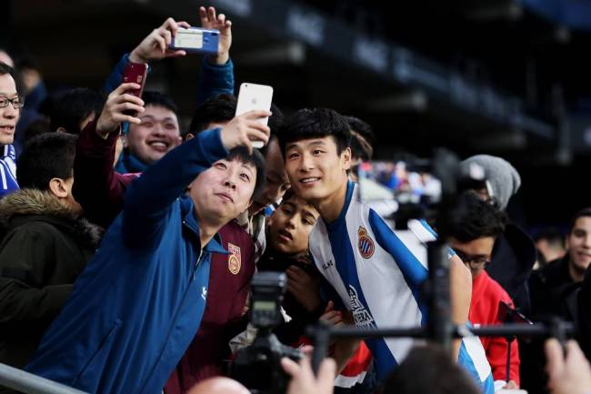 Espanyol causa furor en el público chino 