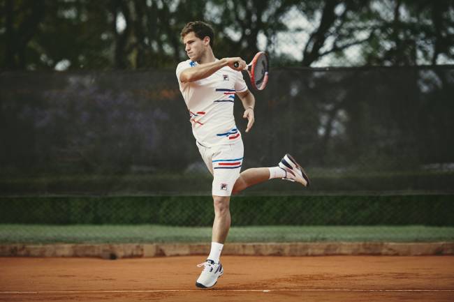 Fila launches its new tennis shoes