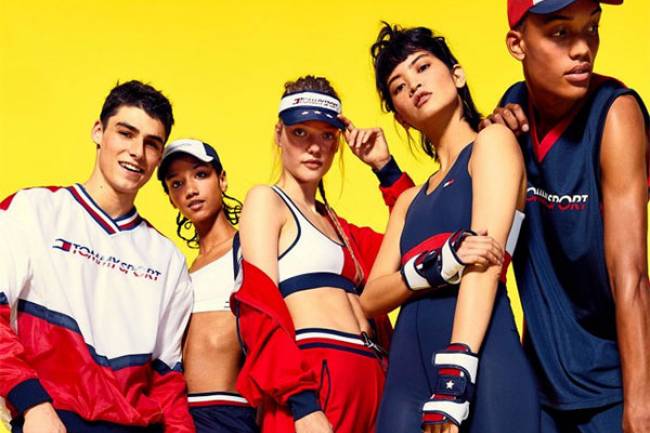 Tommy Hilfiger launches its first collection of sportswear