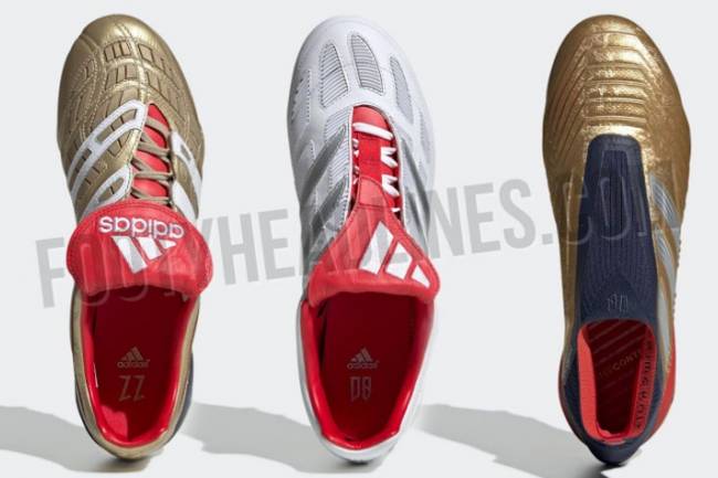 Adidas homenajeará a Beckham y Zidane