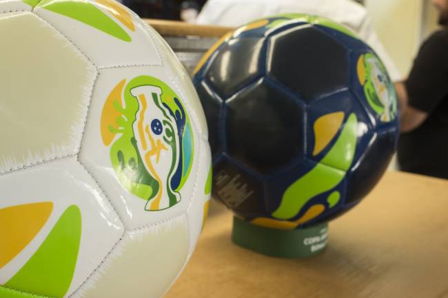 Sportcom presents the official balls of the Copa América Brasil 2019