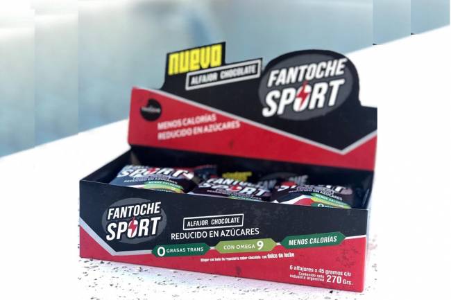 Fantoche presenta el primer alfajor sport