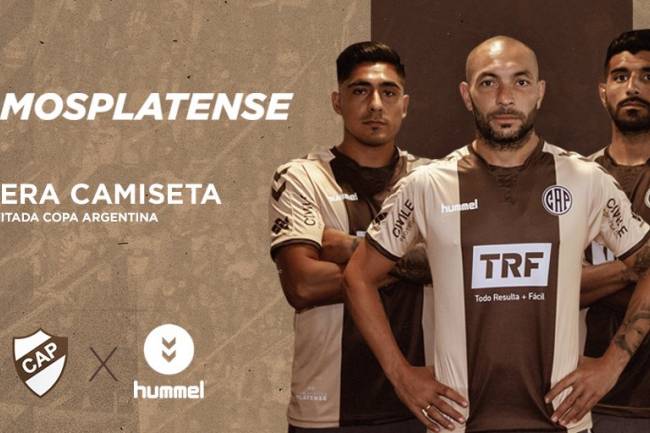 Platense lanzó su tercera camiseta para la Copa Argentina