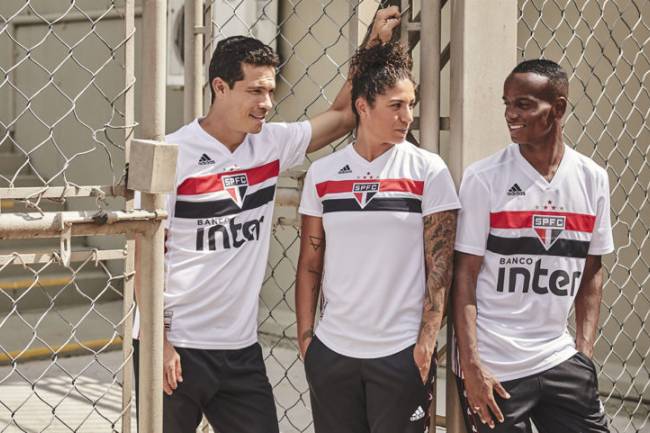 Adidas presentó la nueva camiseta de San Pablo 