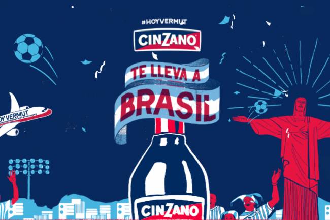 Cinzano sortea dos viajes para la Copa América 2019