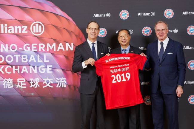 Bayern Munich sigue su expansión en China