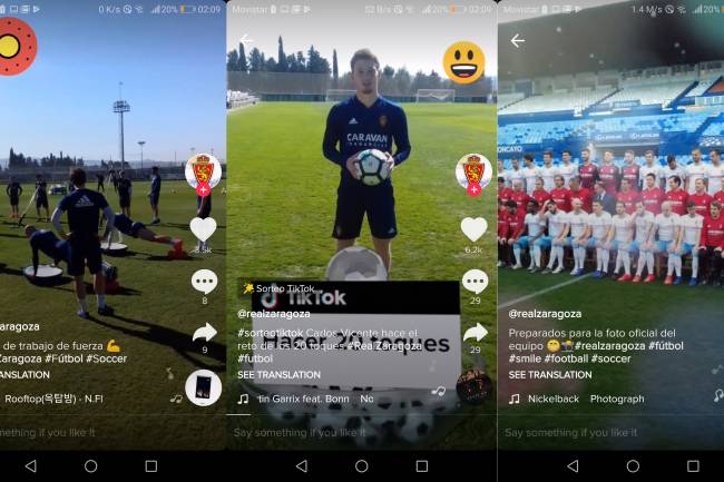 Real Zaragoza becomes the first LaLiga team in TikTok