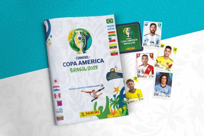 Panini launches the album of the Copa América Brasil 2019