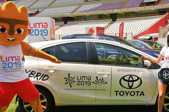 Toyota will sponsor the Pan American and Parapan American Games 2019