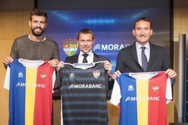 MoraBanc, nuevo main sponsor del FC Andorra de Piqué