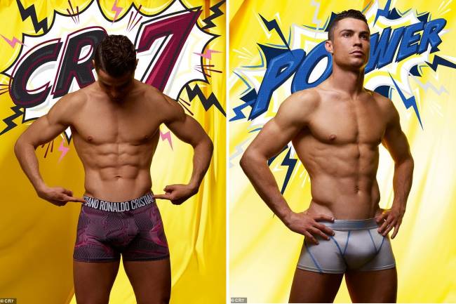 Cristiano Ronaldo becomes a superhero