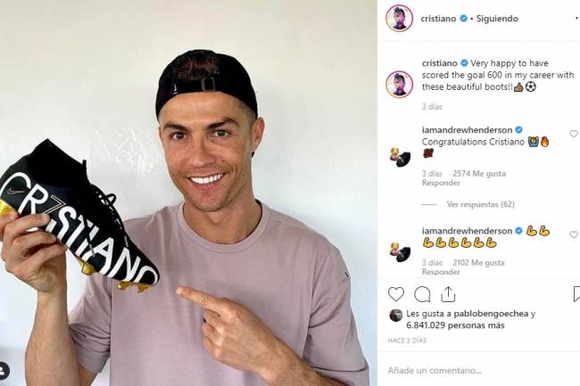Ronaldo continúa como el futbolista con más seguidores en redes sociales