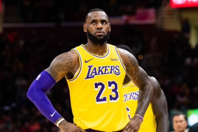 LeBron James leads the ranking of NBA jerseys