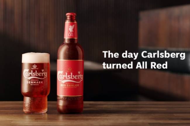 Carlsberg commemorates its 27 years with Liverpool