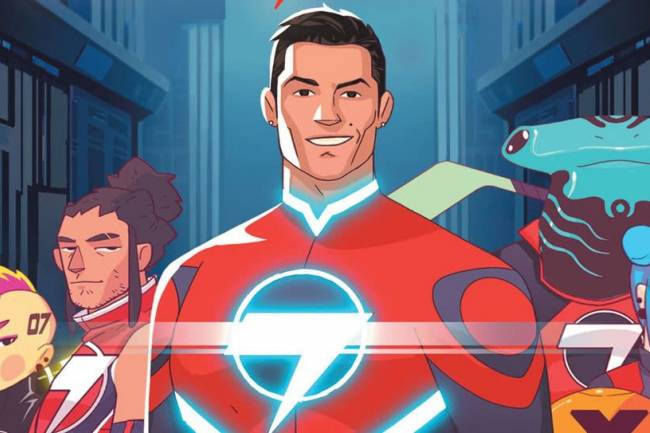 Cristiano Ronaldo presenta el tráiler de “Striker Force 7”