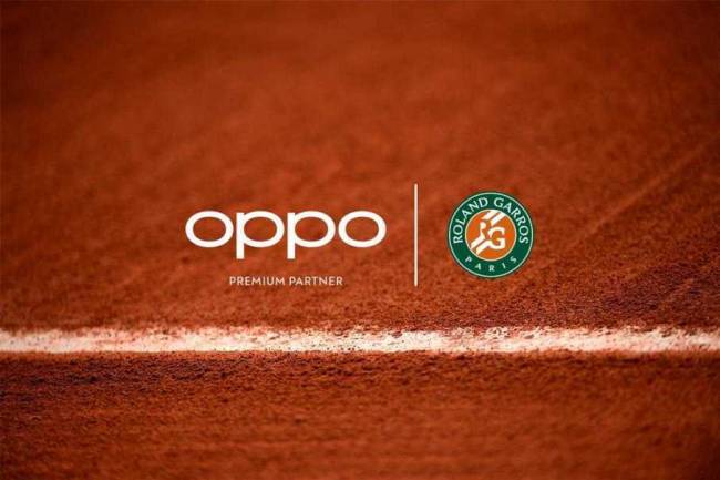 Oppo será patrocinador premium de Roland Garros 
