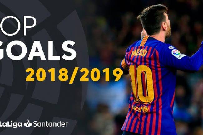 La Liga takes you to live the tournament live and live by choosing the best goal of 2018/19