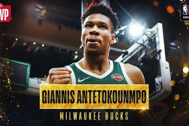 Nike celebrates the MVP of Giannis Antetokounmpo