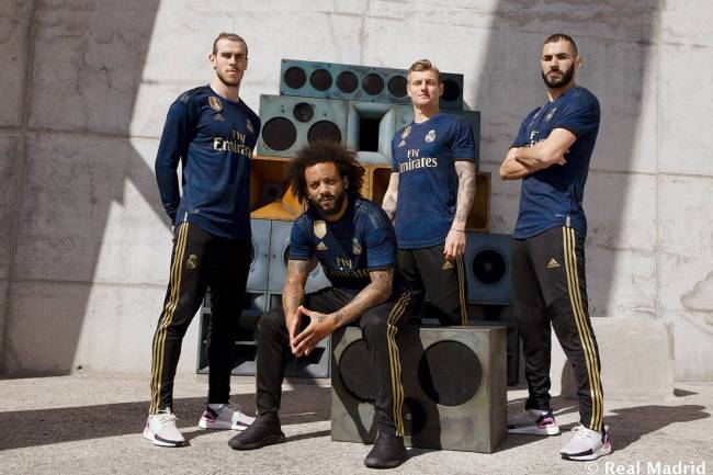 Adidas presents the new substitute jersey of Real Madrid to the rhythm of the Trap