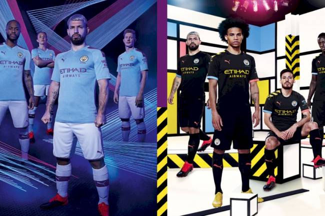 Puma desvela las nuevas camisetas de Manchester City