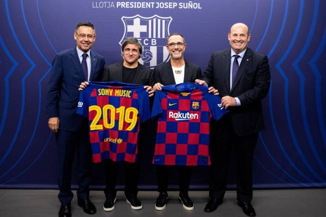 FC Barcelona joins Sony Music