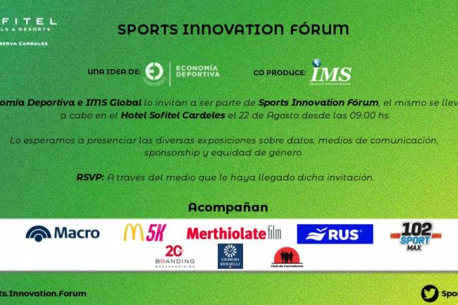 Economía Deportiva presenta un nuevo Sports Innovation Fórum